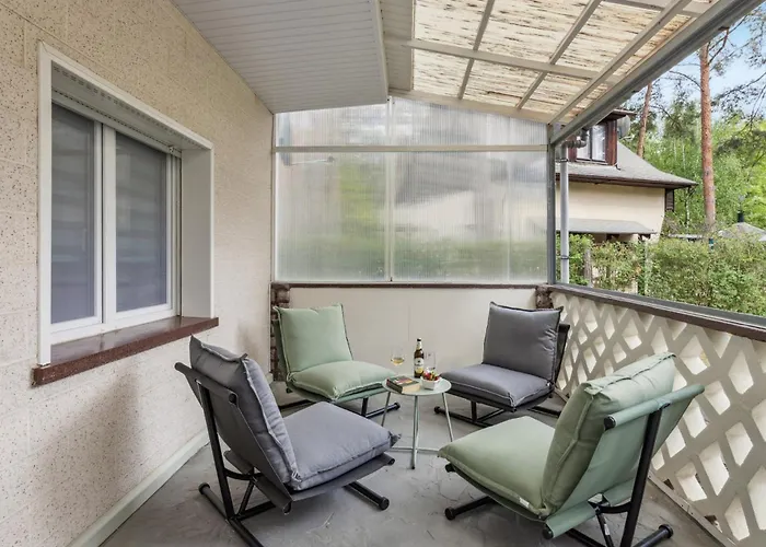 Feriehus Waldbungalow Mit Wlan Und Terrasse In Seenaehe-hund Willkommen